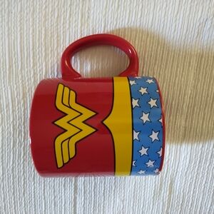 DC Comics Red and Blue Wonder Woman Mug